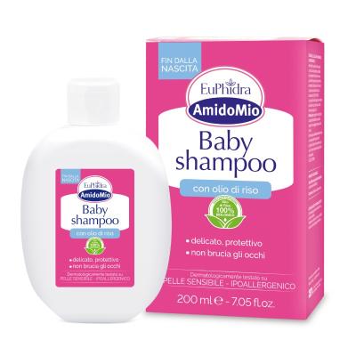 AMIDOMIO Baby šampūns zīdaiņiem 200 ml