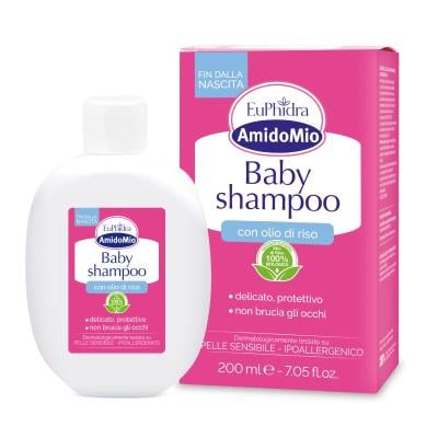 AMIDOMIO Baby šampūns zīdaiņiem 200 ml