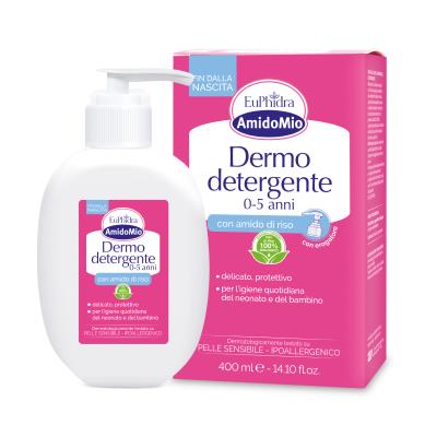 AMIDOMIO ādas mazgāšanas līdzeklis 0-5 gadi 400 ml