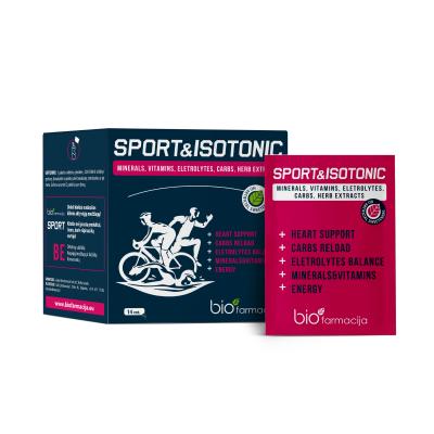 BIOFARMACIJA SPORT&ISOTONIC pulveris N14