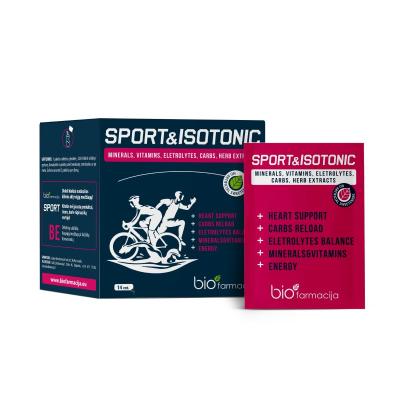 BIOFARMACIJA SPORT&ISOTONIC pulveris N14