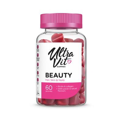 ULTRAVIT Gummies Beauty košļājamās tabletes N60