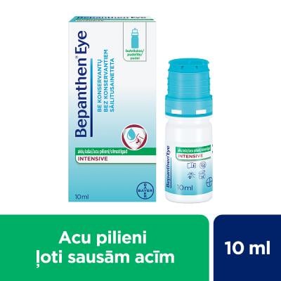 BEPANTHEN Eye Intensive acu pilieni 10ml