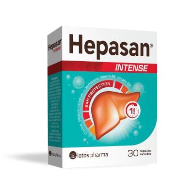 HEPASAN Intense kapsulas N30