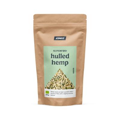 ICONFIT Organiskās kaņepju sēklas 200g