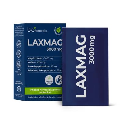 BIOFARMACIJA Laxmag 3000mg pulveris N7