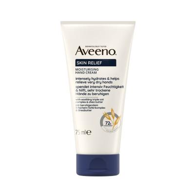 AVEENO Skin Relief mitrinošs roku krēms bez smaržas 75ml
