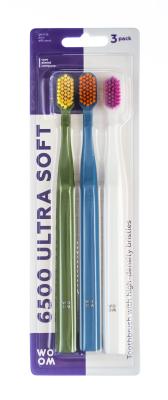 WOOM 6500 Ultra Soft zobu birste N3