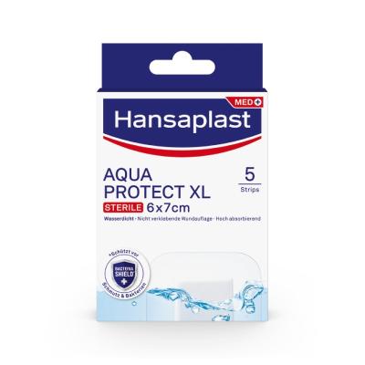 HANSAPLAST Aqua Protect XL plāksteri 6x7 cm N5