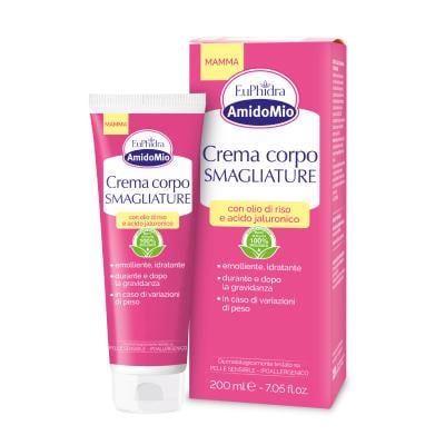 AMIDOMIO losjons ādas elastībai un striju novēršanai 200 ml