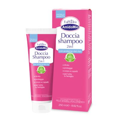 AMIDOMIO 2in1 šampūns un dušas želeja 250 ml