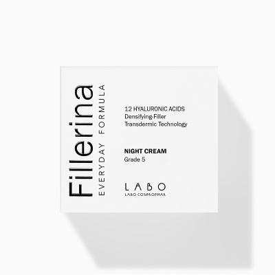 FILLERINA Everyday Formula nakts krēms, intensitāte 5, 50 ml