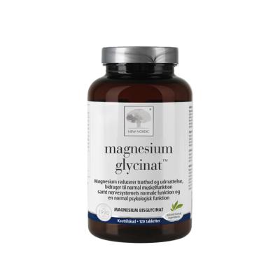 NEW NORDIC Magnesium Glycinat tabletes N120