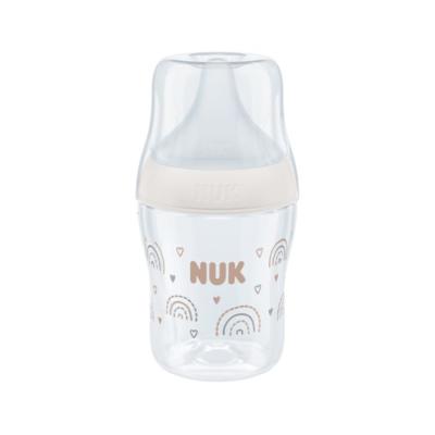 NUK Perfect Match pudele Varavīksne ar silikona S izmēra knupi 150ml