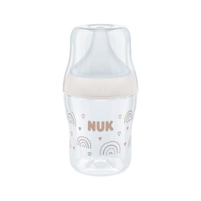 NUK Perfect Match pudele Varavīksne ar silikona S izmēra knupi 150ml