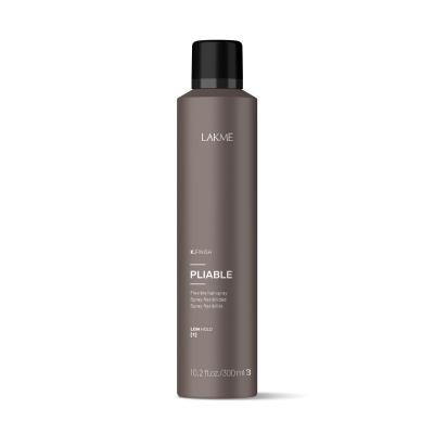 LAKMĒ K.Finish Pliable elastīgas fiksācijas matu laka 300 ml