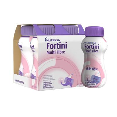 FORTINI Multi Fibre ar zemeņu garšu 200ml N4