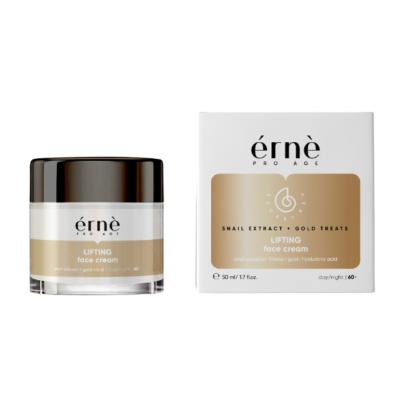 ERNE sejas krēms ar gliemežu ekstraktu un zelta daļiņām 50 ml