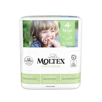 MOLTEX Pure & Nature autiņbiksītes 4 Maxi N29