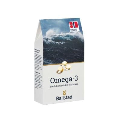 BALLSTAD Omega-3 mīkstās kapsulas (uzpildes iepakojums) N93