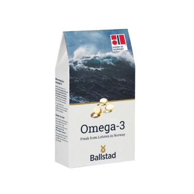 BALLSTAD Omega-3 mīkstās kapsulas (uzpildes iepakojums) N93