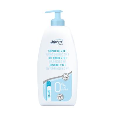 SERENITY Care 2in1 attīrošs gels-šampūns ķermenim un matiem 500 ml