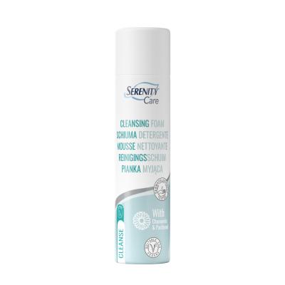 SERENITY Care attīrošas putas ar pantenolu un kumelītēm 400 ml