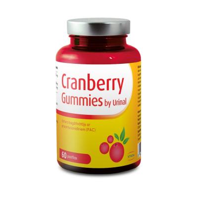 URINAL Cranberry Gummies košļājamās pastilas N60