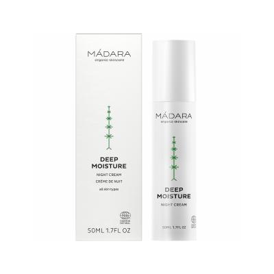 MADARA Deep Moisture mitrinošs nakts krēms 50ml