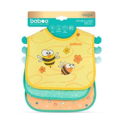 BABOO kokvilnas siekalu priekšautiņi Friends 0+ mēnēši N3