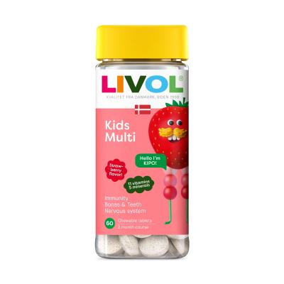 LIVOL Kids Multi ar zemeņu garšu N60
