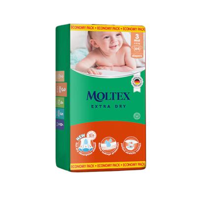 MOLTEX Extra Dry autiņbiksītes 3 Midi N64
