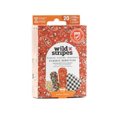WILD STRIPES Classic Sensitive Fashion plāksteri N20