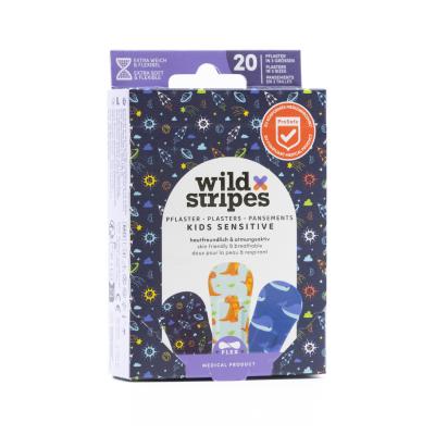 WILD STRIPES Kids Sensitive Space plāksteri N20