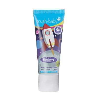 BRUSH-BABY melleņu zobu pasta 3+gadi 1350ppmf 50ml