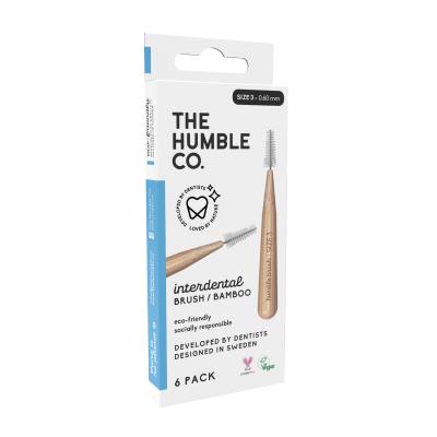 HUMBLE starpzobu birstītes izmērs 3, zilas N6