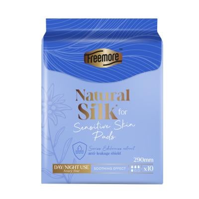 FREEMORE Natural Silk dienas & nakts higiēniskās paketes N10