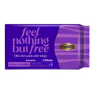 FREEMORE Ultra Thin Extra Overnight higiēniskās paketes N4