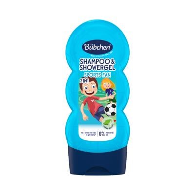 BUBCHEN Sporta draugs šampūns un dušas želeja 230ml
