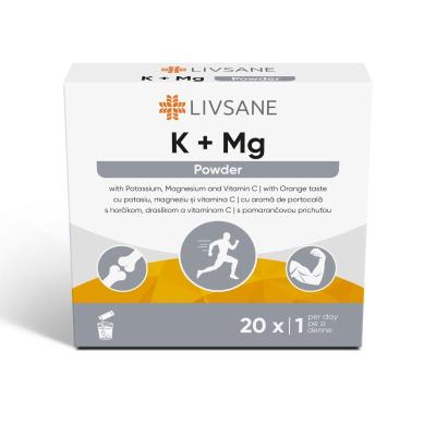 LIVSANE K + Mg pulveris N20