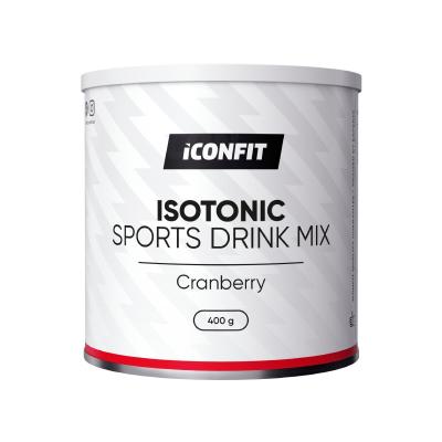 ICONFIT Izotoniskais sporta dzēriens ar dzērveņu garšu pulveris 400g
