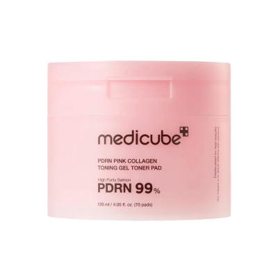 MEDICUBE PDRN Pink Collagen Toning Gel Toner Pad spilventiņi N70