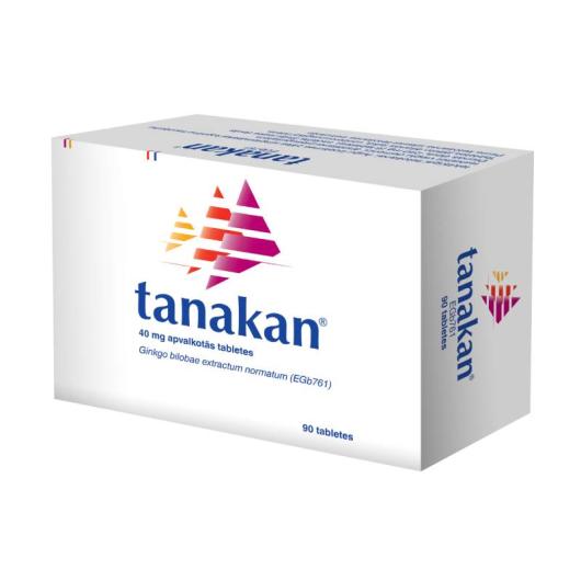 TANAKAN 40mg apvalkotās tabletes N90