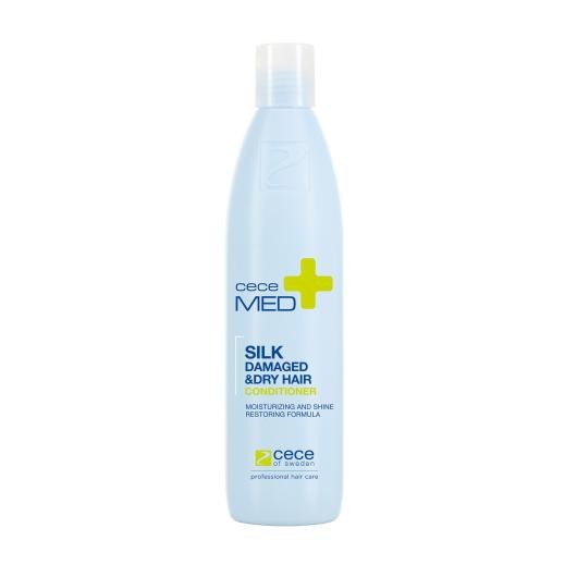 CECE MED Zīda kondicionieris sausiem un bojātiem matiem, 300 ml
