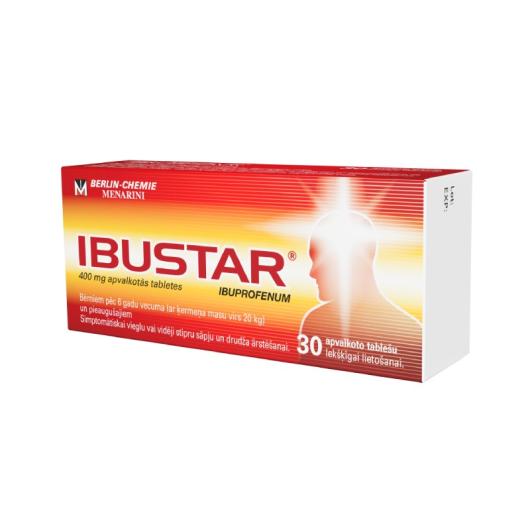 IBUSTAR 400mg tabletes N30