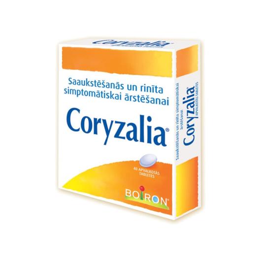 CORYZALIA apvalkotās tabletes N40
