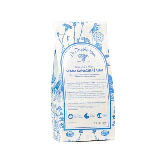 TEREŠKO tēja Svara samazināšanai 60 g 