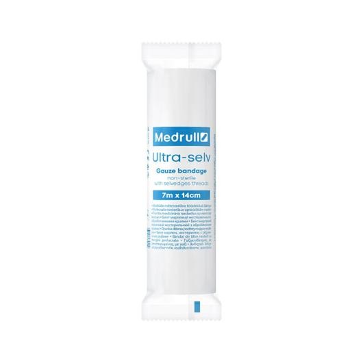 MEDRULL saite Ultra marles nesterila 7 m x14 cm