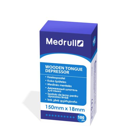 Špātele MEDRULL koka N100  