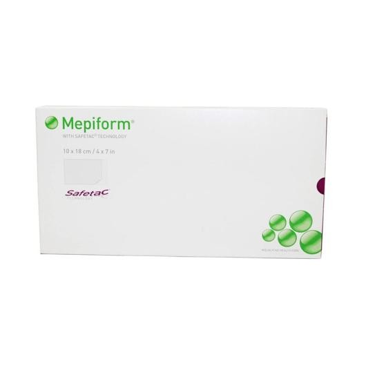 MEPIFORM 10x18cm  pārsējs rētām 5 gab.